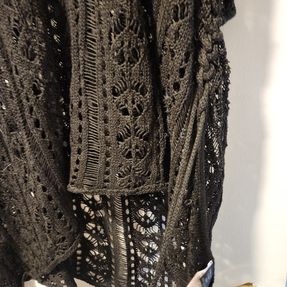 Shein black swim cover up size 4X - Picture 2 of 3